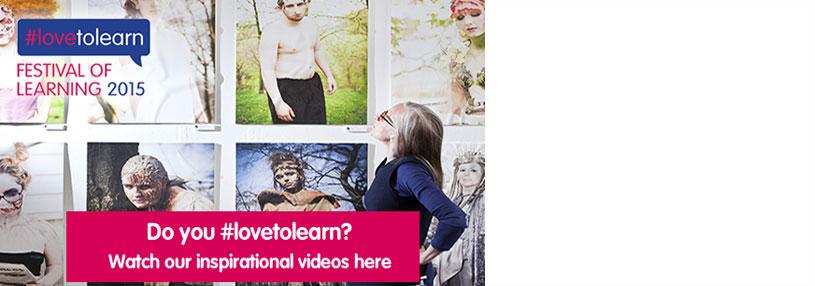 Lady admiring art Lady admiring art